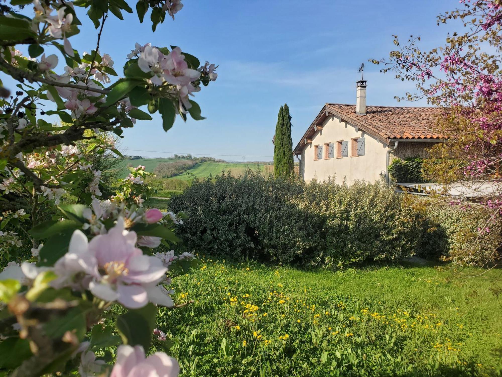 B&B La Ferme De Loubens Экстерьер фото